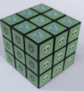 Gelatinous cube rubiks cube toy puzzle d&d monster gamer TTRPG gift (goo ooze blob) Goobiks Cube speed cube stickers, DIY DnD present