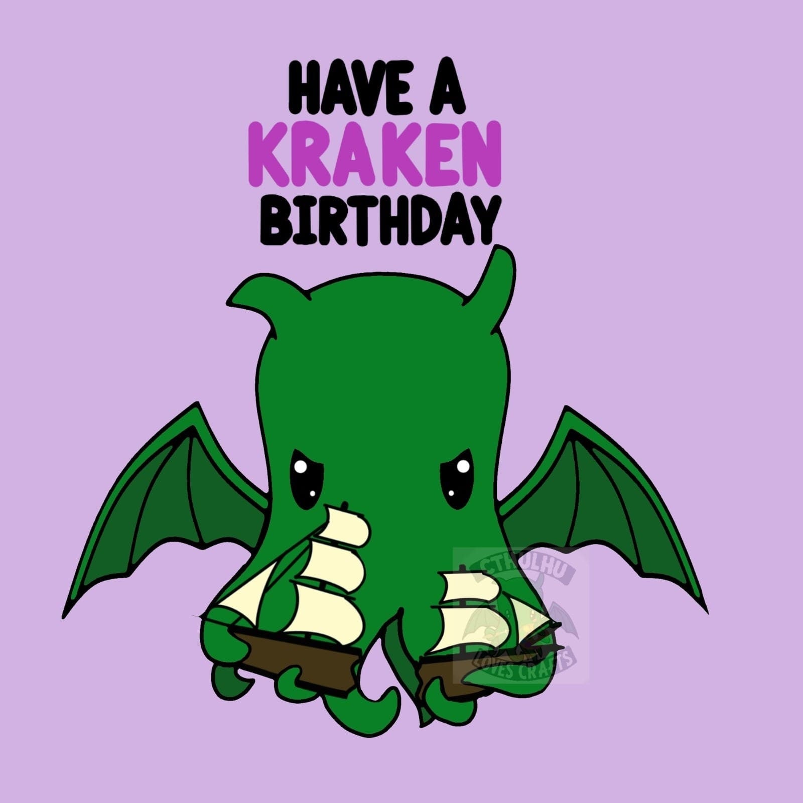 Digital Downloadable File Cute Cthulhu Elder Gods Birthday / Valentines / Christmas/ Anniversary Cards A4, with Kraken/ship, Great Old One, Hastur, Shoggoth Nerdy Greeting Cards H.P. Lovecraft Mythos / Call of Cthulhu