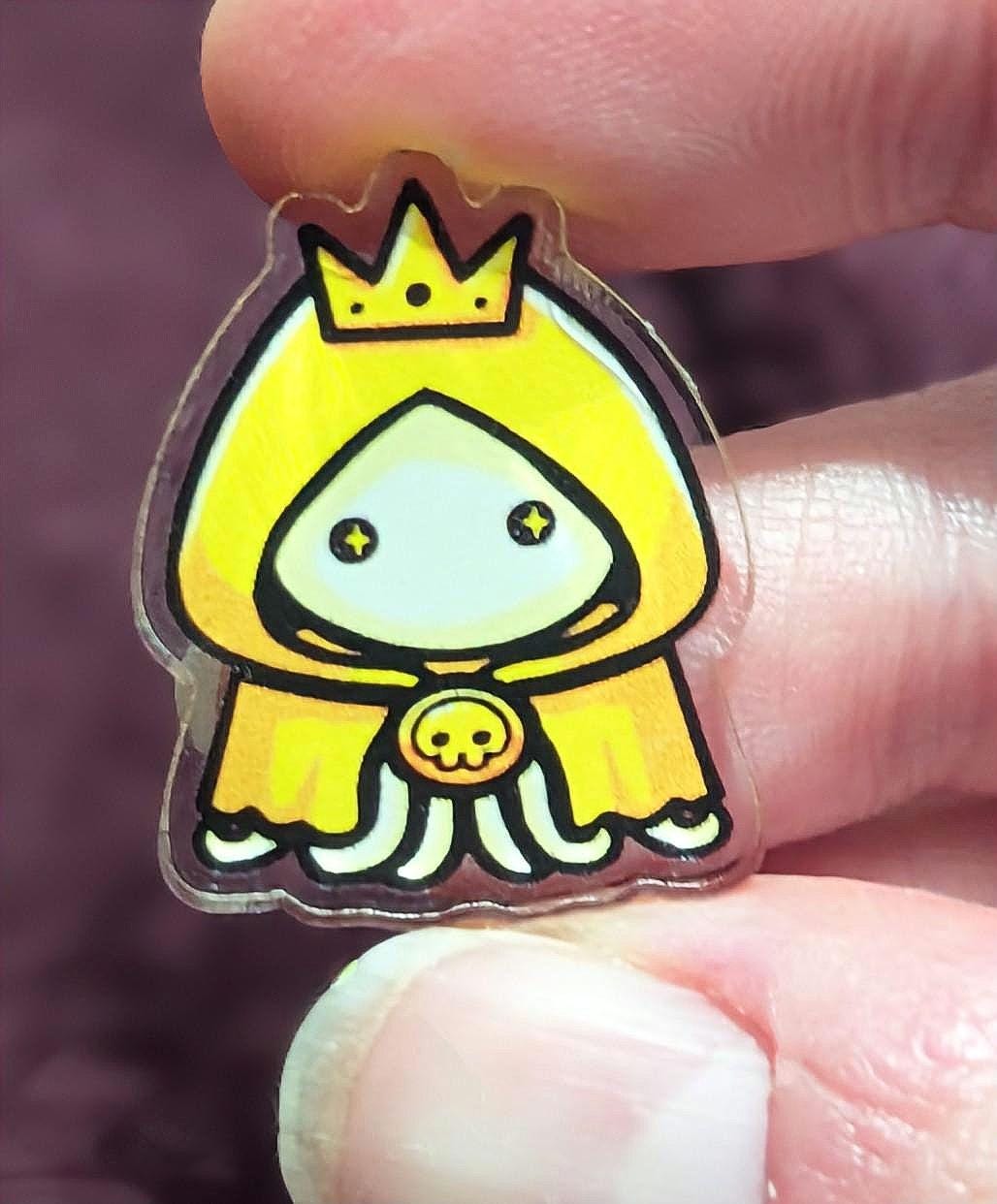 Elder God, Lovecraftian Creatures, Acrylic pins, Hastur, Fishman, Shoggoth, Black Goat Lapel / Brooch / Badge Pin Set / Accessories