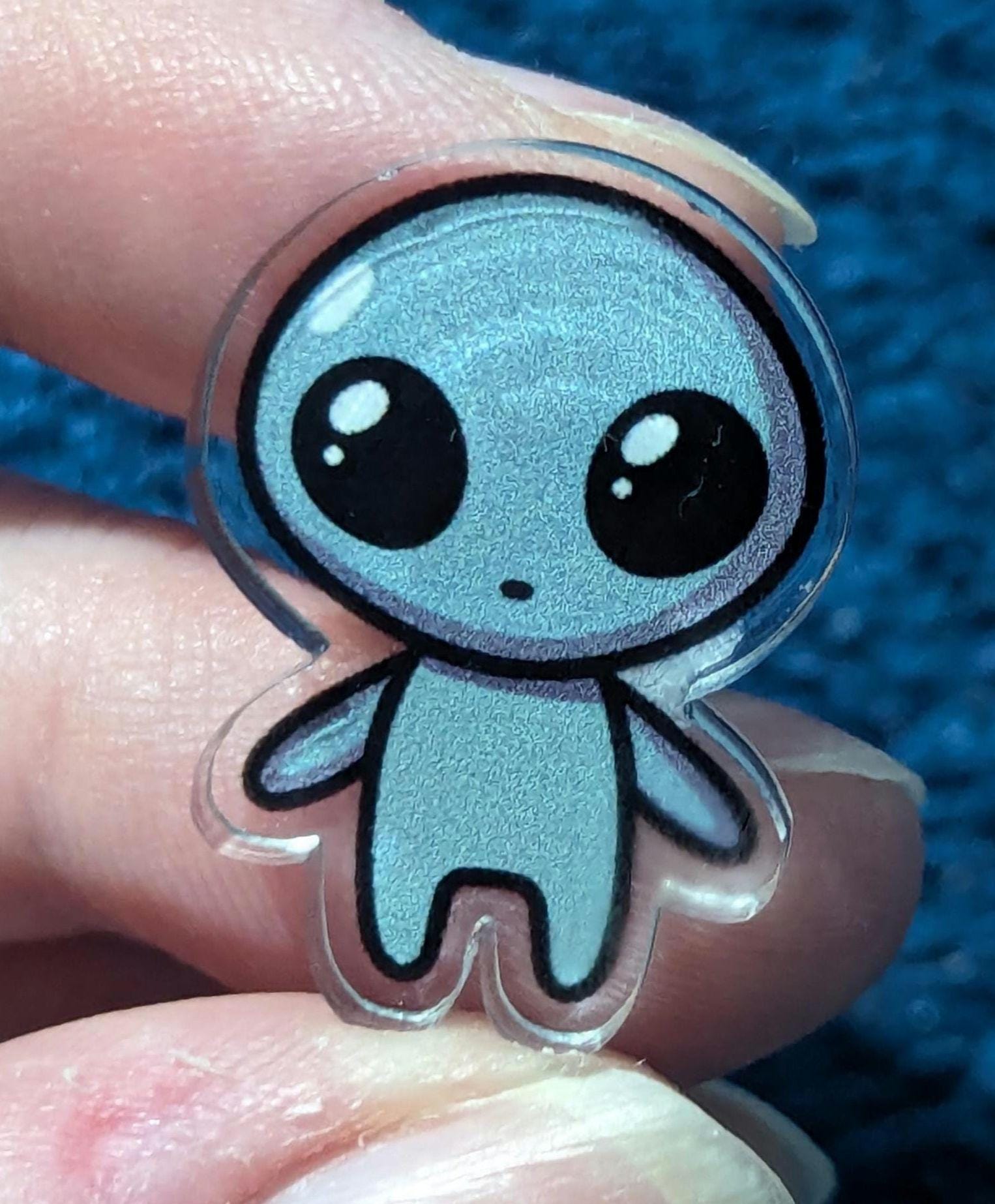 Cute Cryptids I Believe Acrylic Pins, Loch Ness Monster, Mothman, Yeti, Gray alien, Lapel / Brooch / Badge Pin Set / Accessories