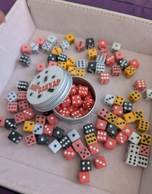 Pocket Dice D6's Warhammer Dice sets, Mini dice, 40k, Aquila, Space Marines, Orcs, Imperium, Xenos & Forces of Chaos