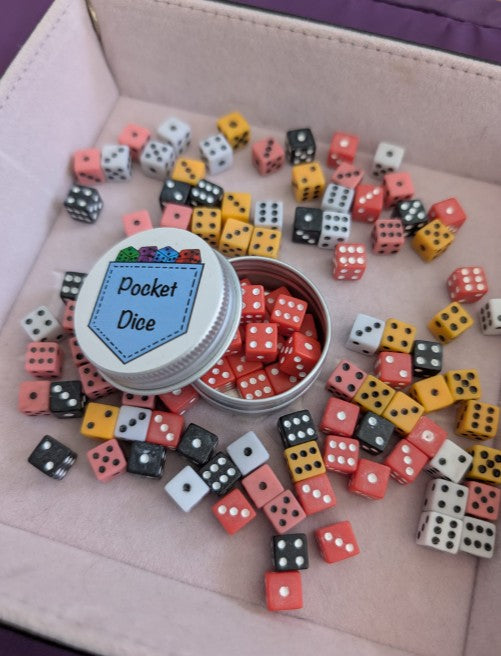 Pocket Dice D6's Warhammer Dice sets, Mini dice, 40k, Aquila, Space Marines, Orcs, Imperium, Xenos & Forces of Chaos