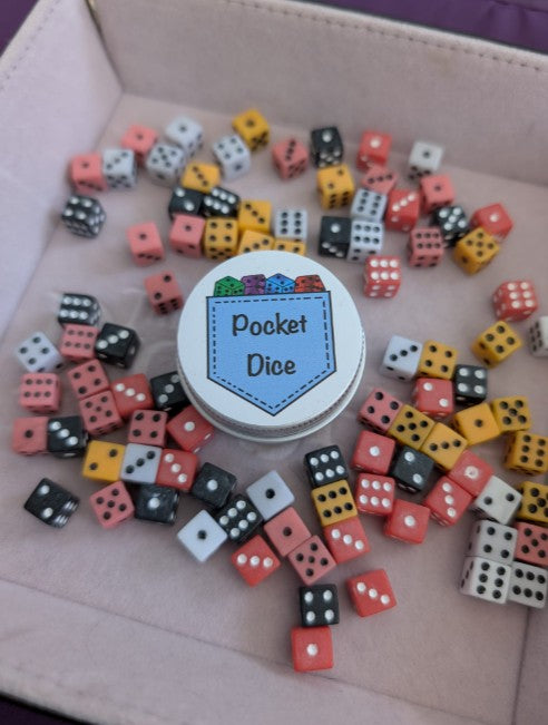 Pocket Dice D6's Warhammer Dice sets, Mini dice, 40k, Aquila, Space Marines, Orcs, Imperium, Xenos & Forces of Chaos
